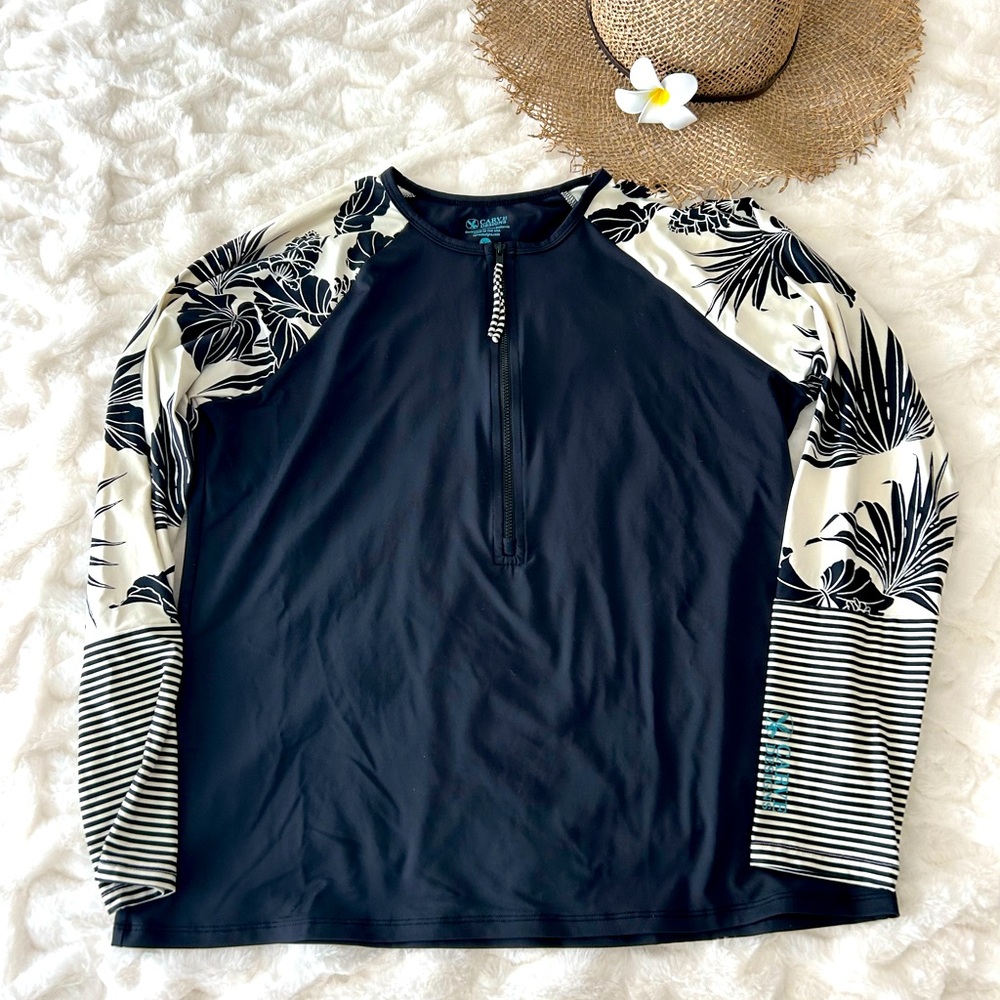 Like New Carve Designs Rashguard Swim Sun shirt XL
